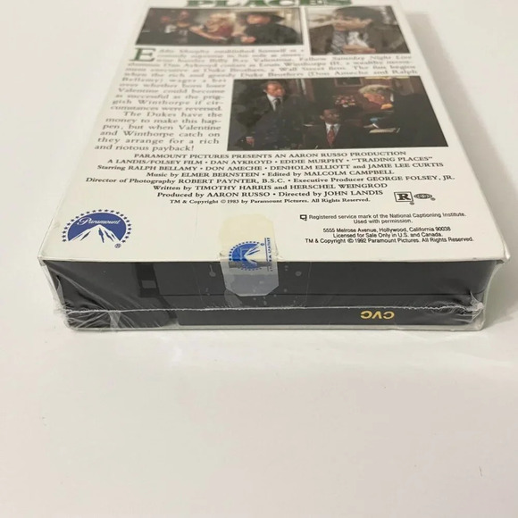 Vintage 1991 Trading Places VHS Tape Movie - Picture 11 of 16